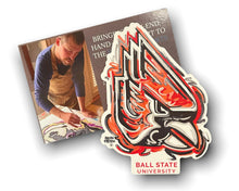Load image into Gallery viewer, Ball State University Magnet by Justin Patten
