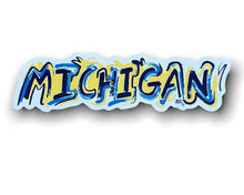 Load image into Gallery viewer, Michigan Sticker by Justin Patten
