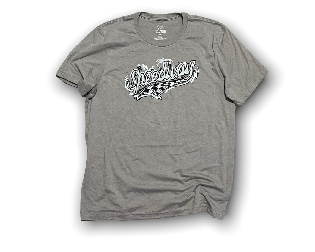 Speedway Unisex Tee by Justin Patten (2 Colors)