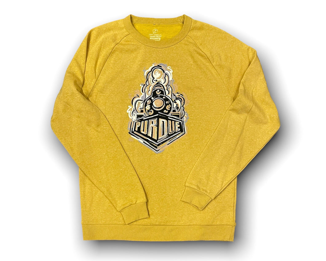 Purdue Boilermaker Special Unisex Fleece Crew by Justin Patten (2 Colors)