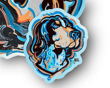 Load image into Gallery viewer, University of Tennessee Mini Smokey Vinyl Sticker by Justin Patten
