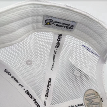 Load image into Gallery viewer, Indianapolis Motor Speedway 1910 Wing and Wheel White Hat by Justin Patten
