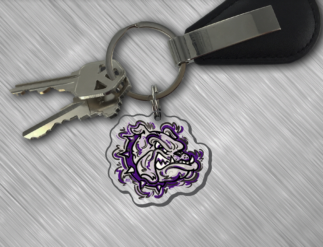 Brownsburg Keychain by Justin Patten