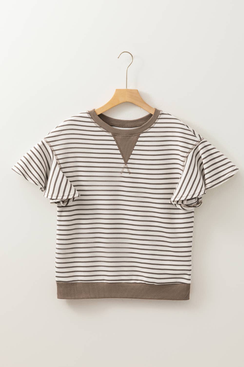Frill Factor Stripe Top
