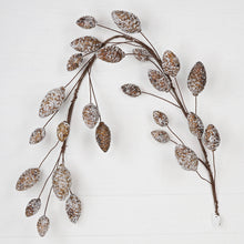 Load image into Gallery viewer, Snowy Brown Pinecone Garland | 5&#39;
