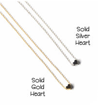 Load image into Gallery viewer, Silver Heart Necklace
