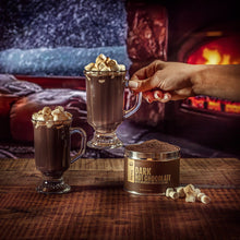 Load image into Gallery viewer, Bourbon Smoked Sea Salt Dark Hot Chocolate
