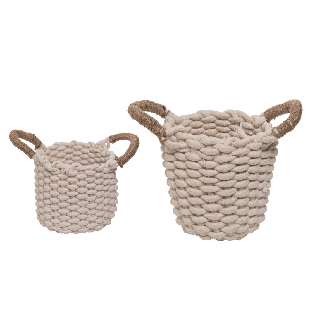 Cotton Rope Basket | 2 Sizes
