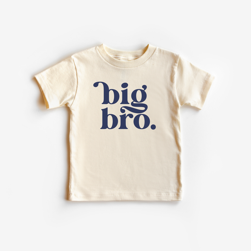 Big Bro Toddler and Youth Tee | Natural