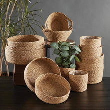 Load image into Gallery viewer, Seagrass Short Baskets | 5 Sizes

