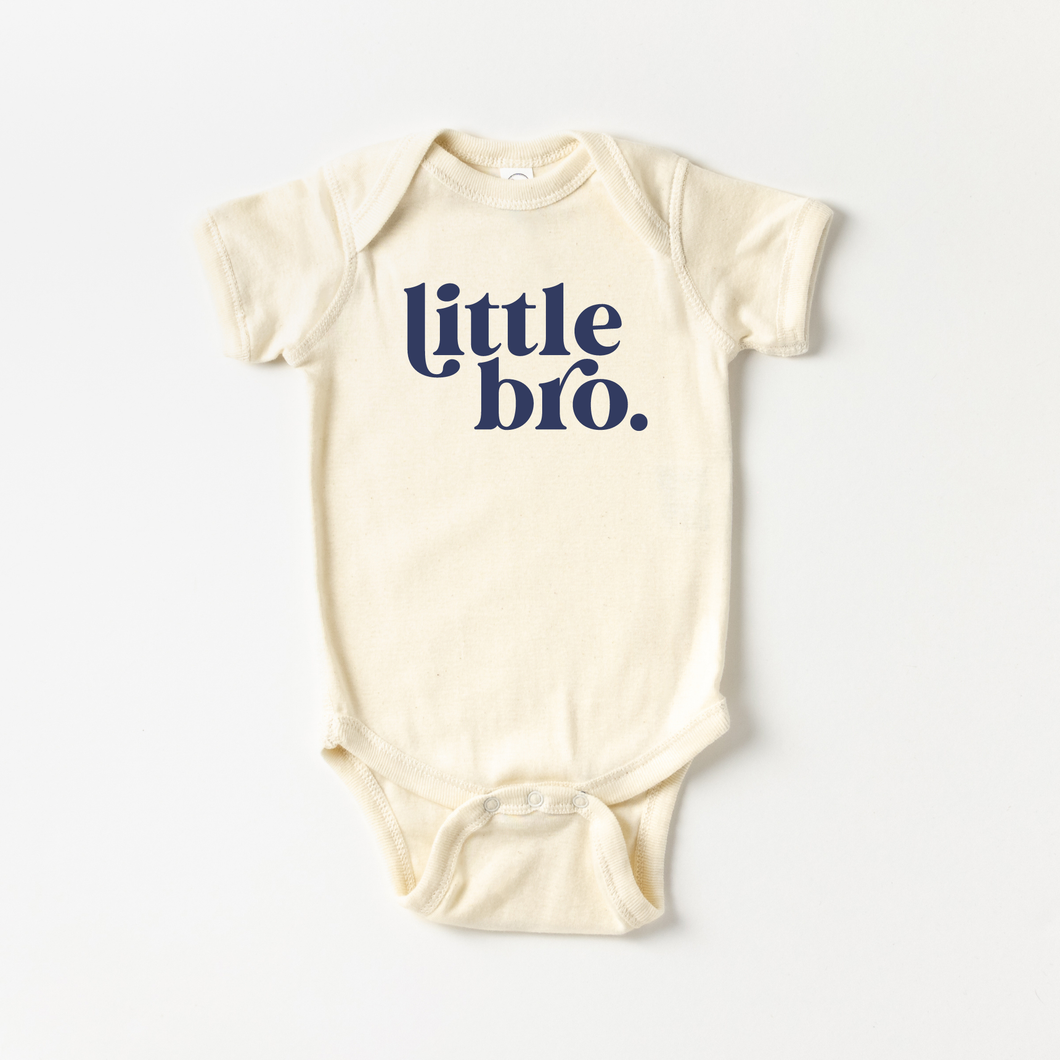 Little Bro Infant Onesie | Natural