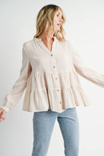 Load image into Gallery viewer, TIERED RUSTIC BLOUSE
