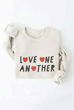 Load image into Gallery viewer, LOVE ONE ANOTHER Graphic Sweatshirt
