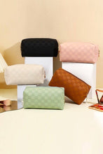 Load image into Gallery viewer, 🎀 Blush &amp; Brave Checkered Cosmetic Pouch 🎀
