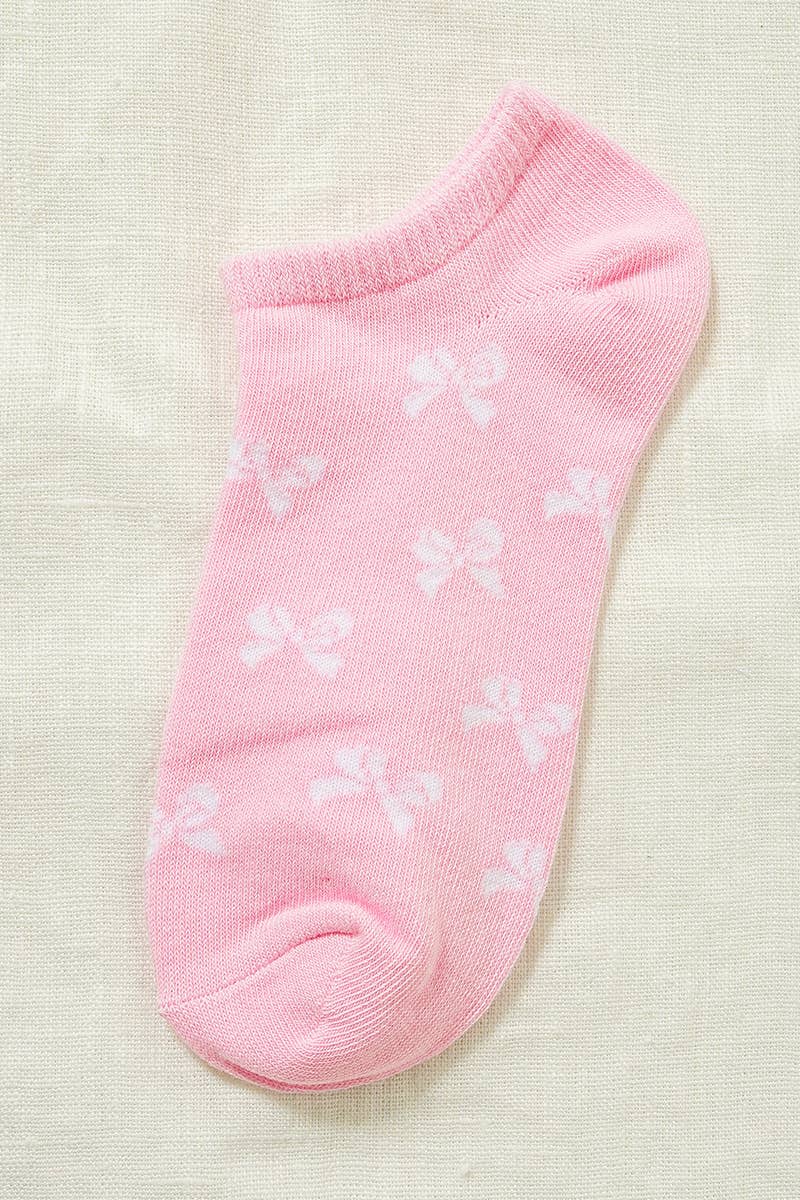 🎀 Ribbon Bow Print Socks 🎀