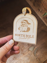 Load image into Gallery viewer, Vintage Santa Ornament - Wooden
