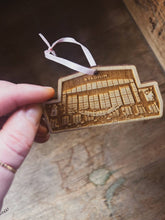 Load image into Gallery viewer, Friendship Bracelet Indiana Stadium Ornament
