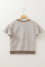 Load image into Gallery viewer, Frill Factor Stripe Top
