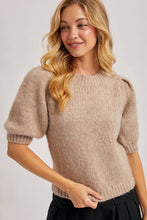Load image into Gallery viewer, Puff sleeved knit sweater
