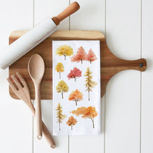 Load image into Gallery viewer, Fall Trees Tea Towel
