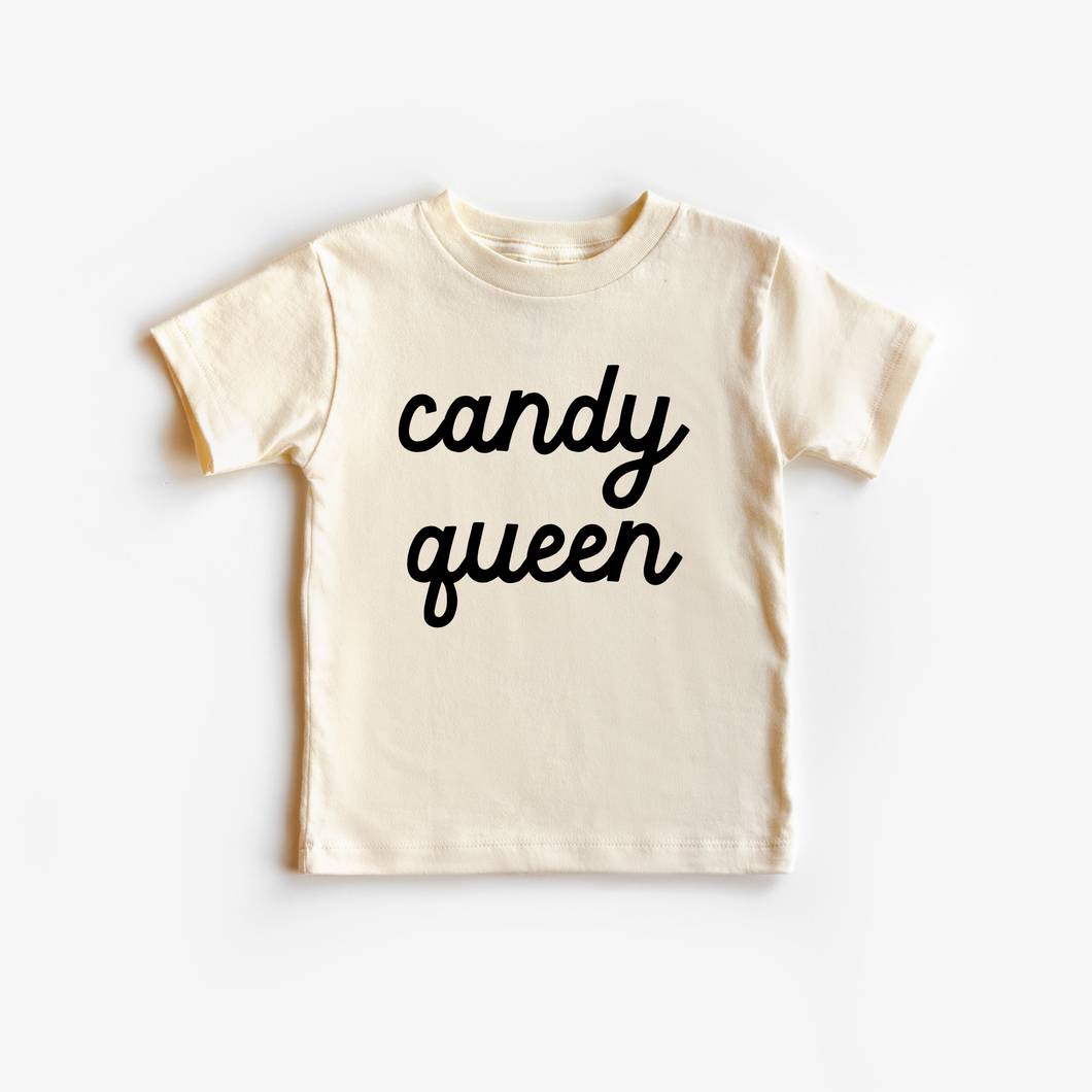 Candy Queen Trick Treat Halloween Toddler and Youth Shirt