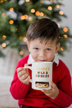Load image into Gallery viewer, Santa’s Milk &amp; Cookies Ceramic Mug – with Built-In Cookie Slot (9 oz)
