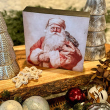 Load image into Gallery viewer, Vintage Santa Christmas Box
