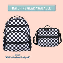 Load image into Gallery viewer, Black and White Checkered Eco Lunch Box
