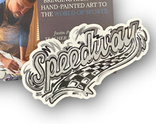 Load image into Gallery viewer, Speedway Indiana Magnet by Justin Patten
