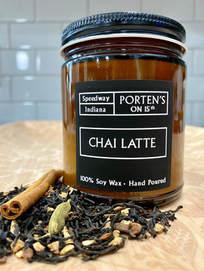 Chai latte candle 100% soy wax
