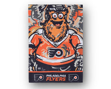 Load image into Gallery viewer, Philadelphia Flyers Gritty Mascot Garden Flag 12&quot; x 18&quot; by Justin Patten
