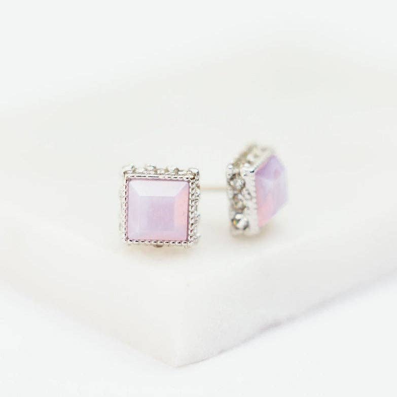 Luxe Square Studs