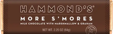 Milk chocolate bar with marshmallows and graham by Hammond's 