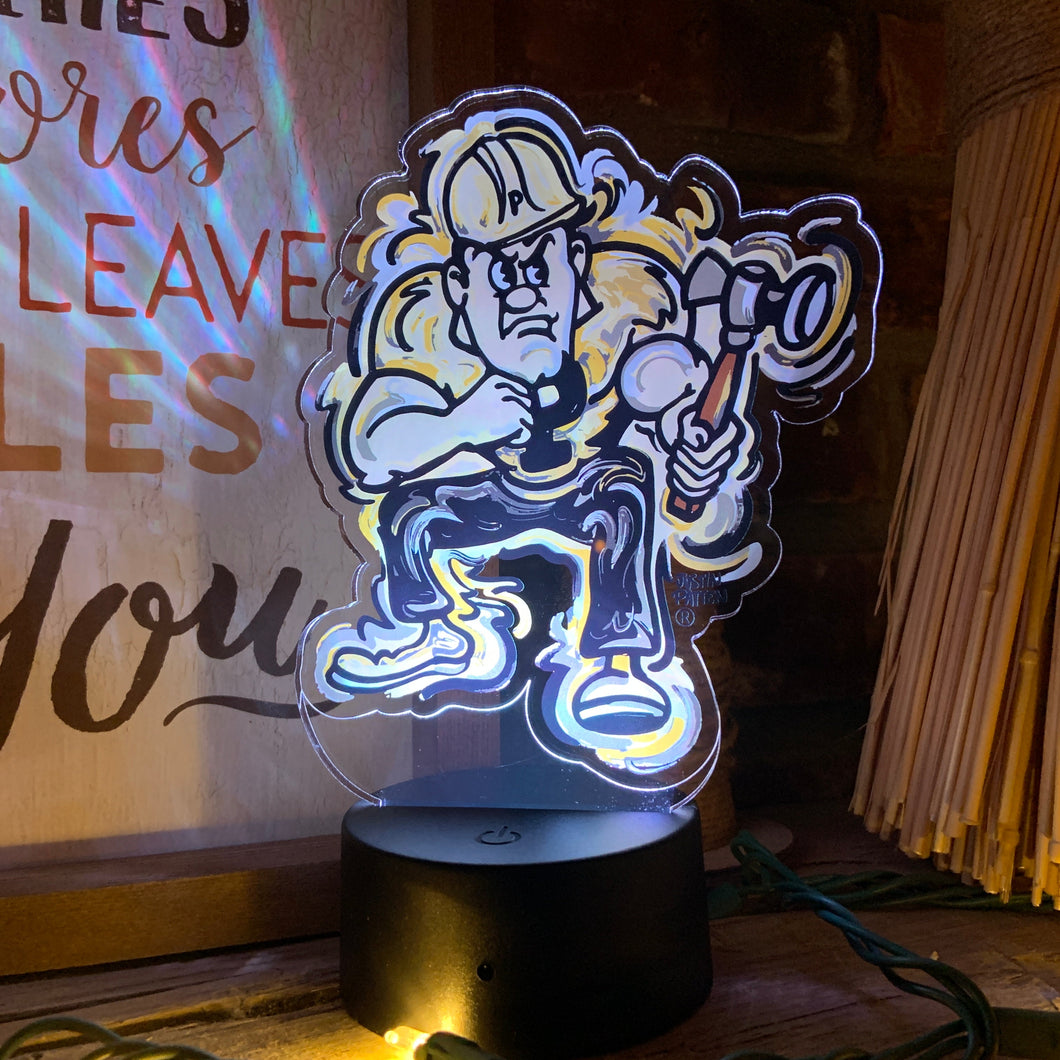 Purdue University Pete Mascot LED by Justin Patten