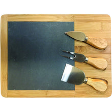 Load image into Gallery viewer, Cheese Board &amp; Knives Set
