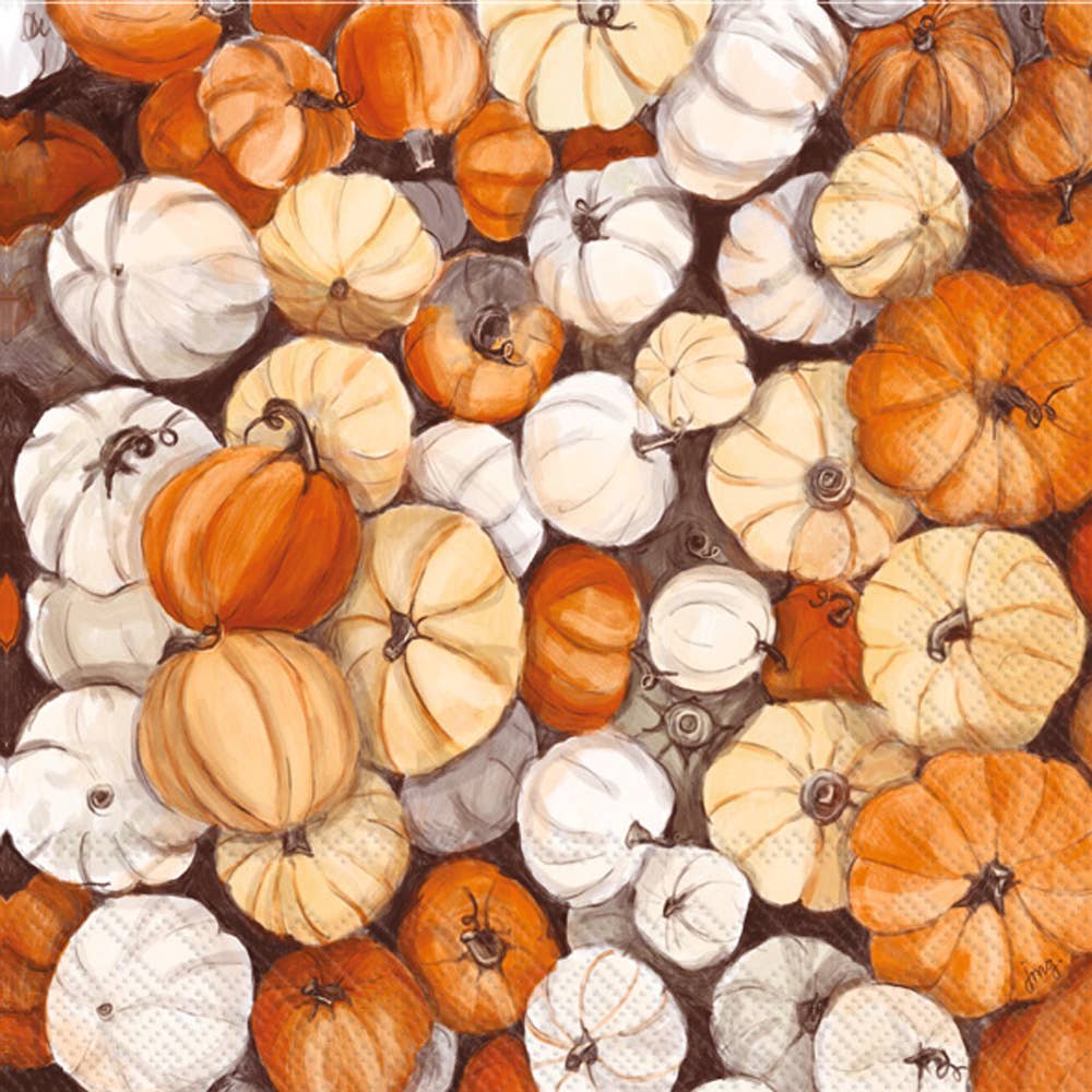 Paper Lunch Napkins 20 Count Pumpkins Galore Fall