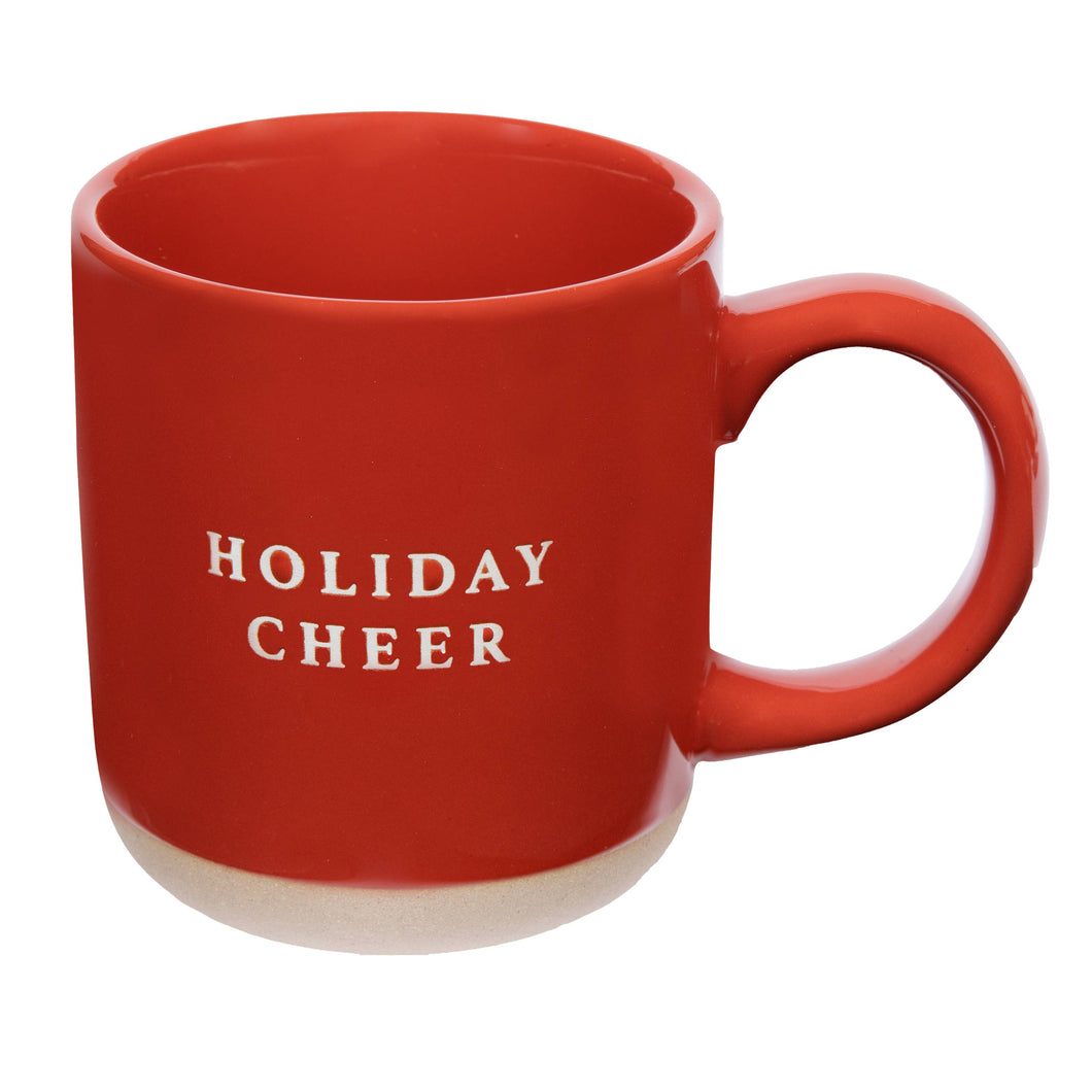 red coffee mug with 