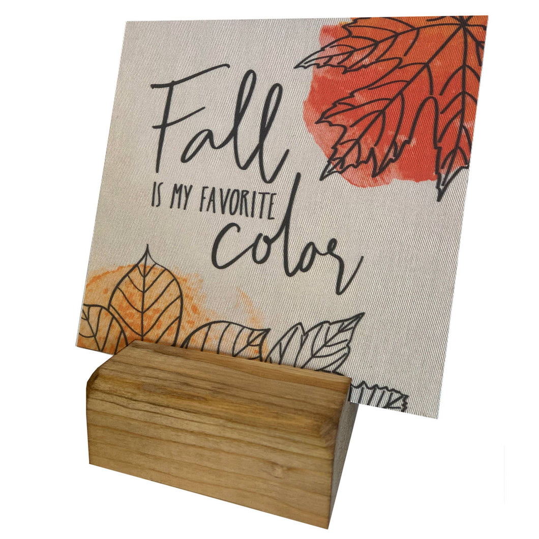 Mini Canvas, Fall Is My Favorite Color