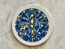 Load image into Gallery viewer, Indiana Flag Stone Coaster by Justin Patten
