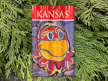 Load image into Gallery viewer, University of Kansas Ornament by Justin Patten
