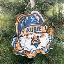 Load image into Gallery viewer, Auburn University Aubie Santa Ornament by Justin Patten
