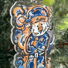 Load image into Gallery viewer, Auburn University Aubie Santa Claus Ornament by Justin Patten (2 Styles)
