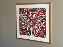 Load image into Gallery viewer, Ball State print, shown hung on wall
