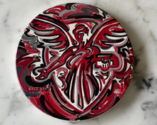 Load image into Gallery viewer, Ball State Beneficence statue stone coaster by Justin Patten
