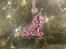 Load image into Gallery viewer, Texas A&amp;M Reveille Ornament by Justin Patten
