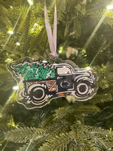 Load image into Gallery viewer, Penn State University Christmas Truck Ornament by Justin Patten
