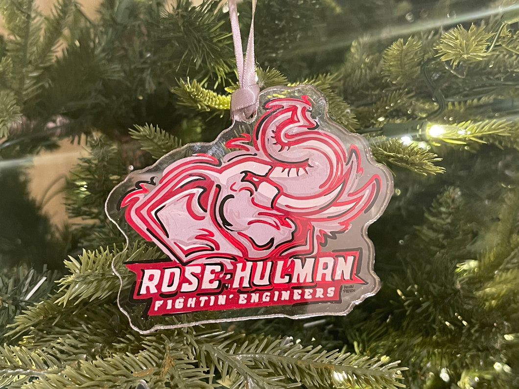 Rose Hulman Institute of Technology Ornament by Justin Patten