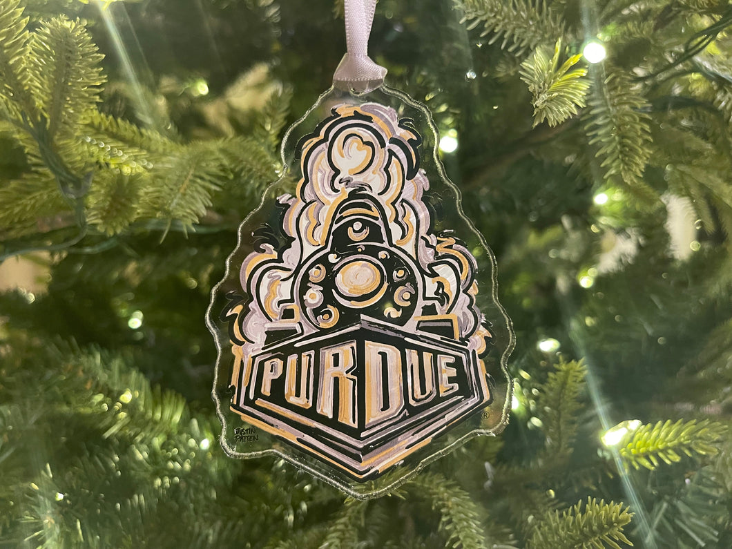 Purdue Boilermaker Special Ornament by Justin Patten