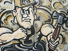 Load image into Gallery viewer, Purdue Pete Painting by Justin Patten 30x24 (Custom Painting)
