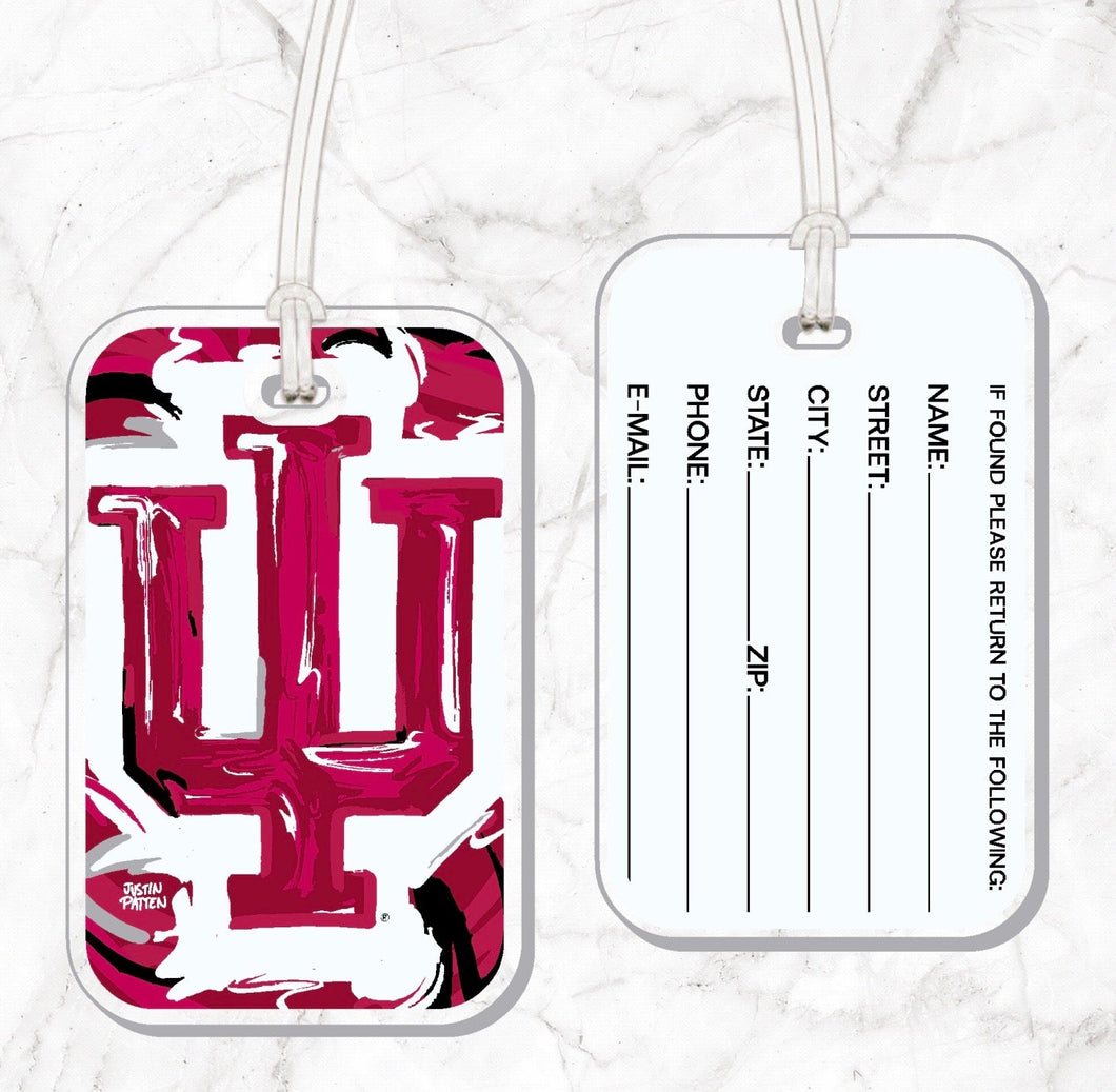 Indiana University Bag Tag  by Justin Patten